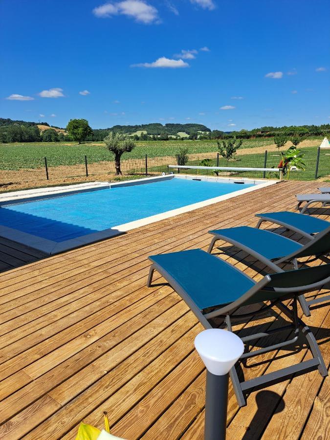 Вилла Le Domaine Vesque Saint-Pierre-de-Clairac Экстерьер фото