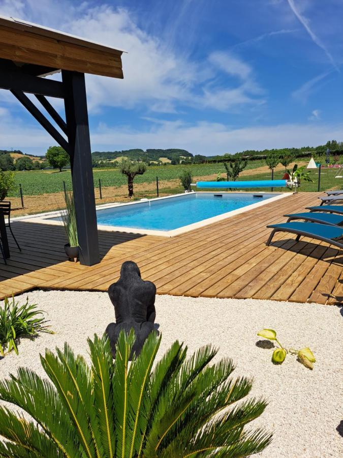 Вилла Le Domaine Vesque Saint-Pierre-de-Clairac Экстерьер фото