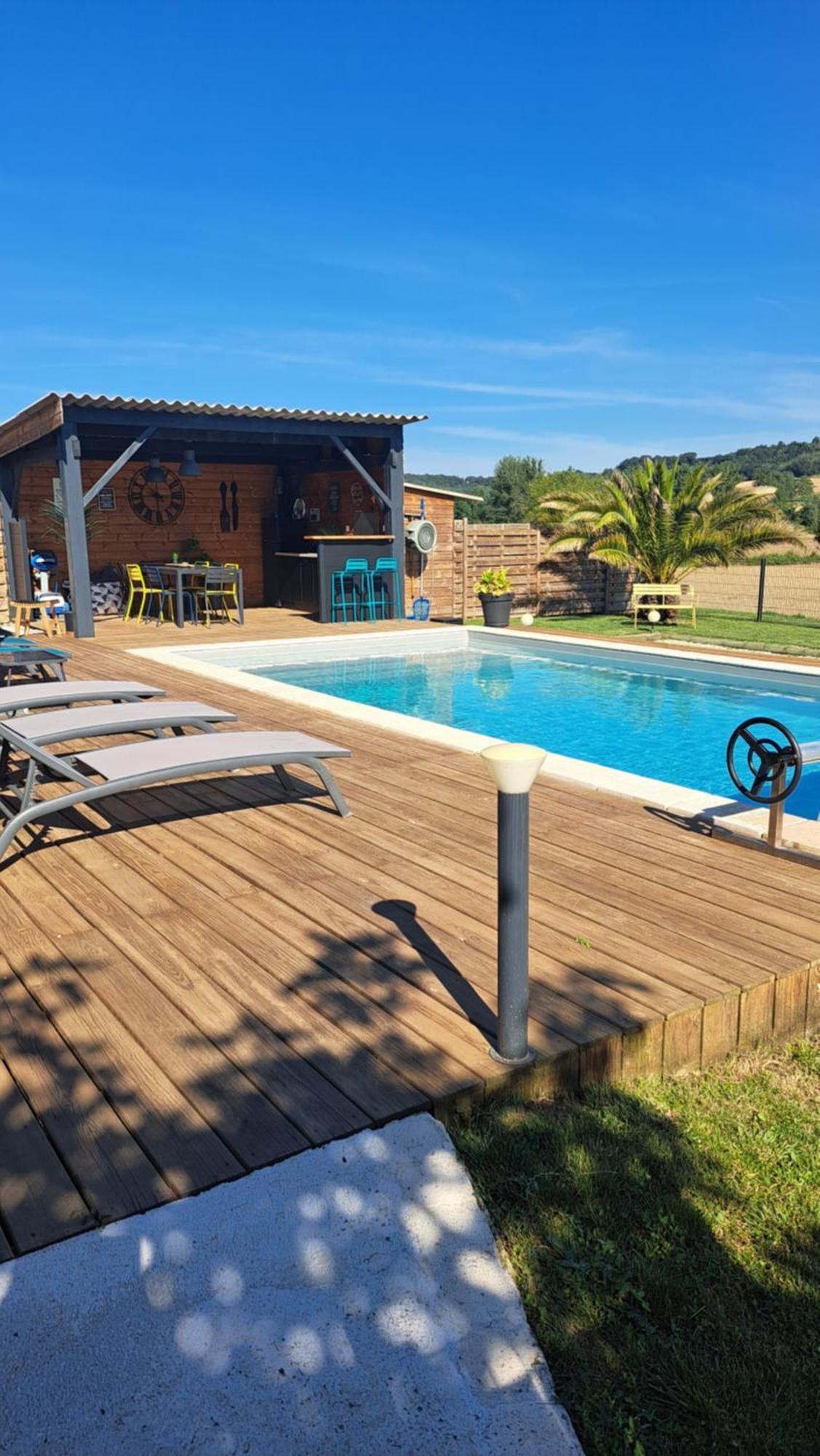 Вилла Le Domaine Vesque Saint-Pierre-de-Clairac Экстерьер фото
